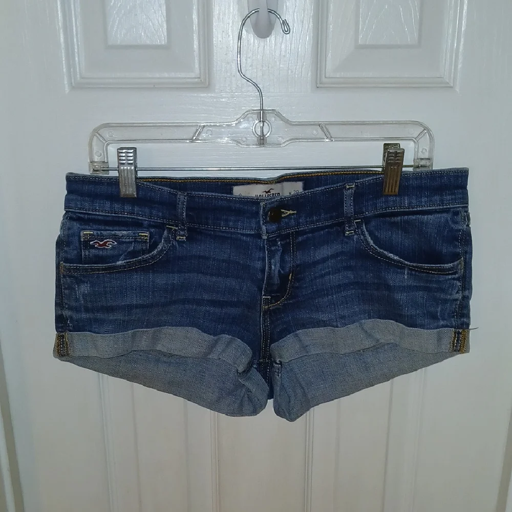 Hollister Blue Denim Women's Shorts